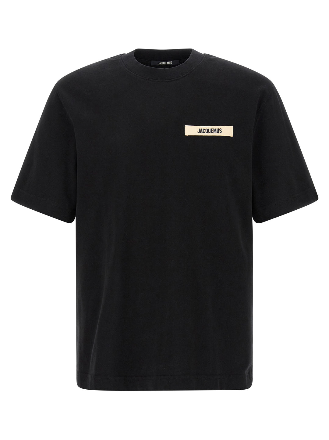 Jacquemus Black Cotton T-Shirt