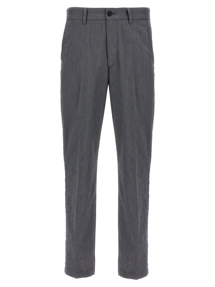 Hugo Boss Blue Cotton Casual Pants