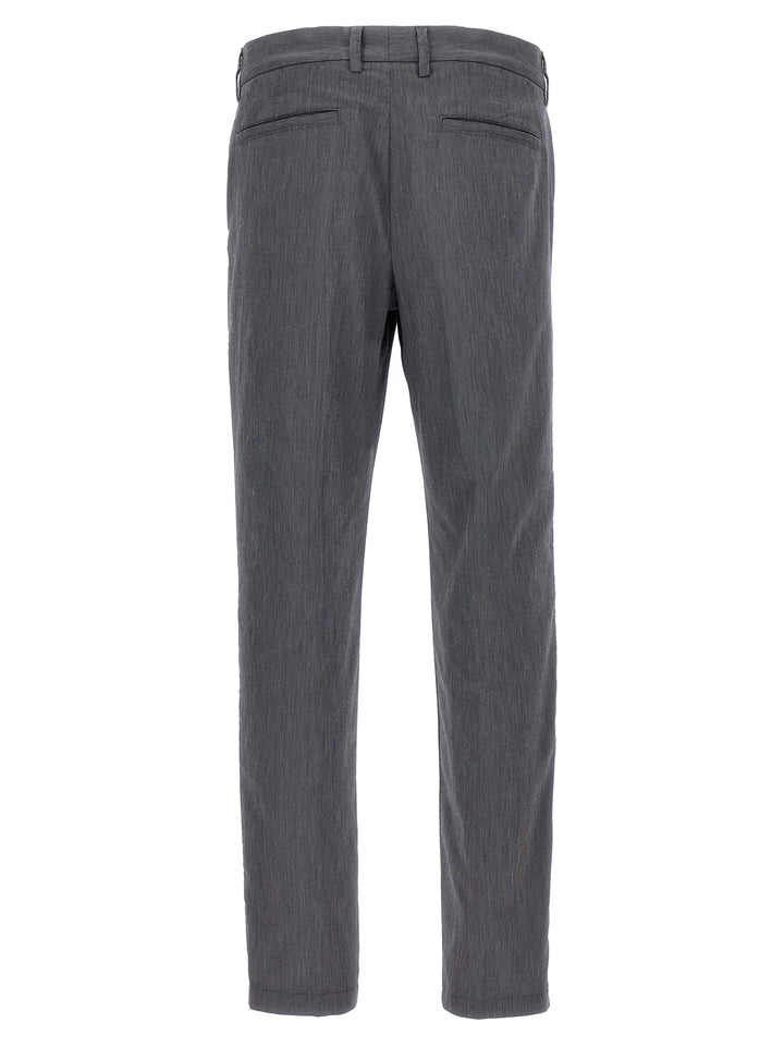 Hugo Boss Blue Cotton Casual Pants