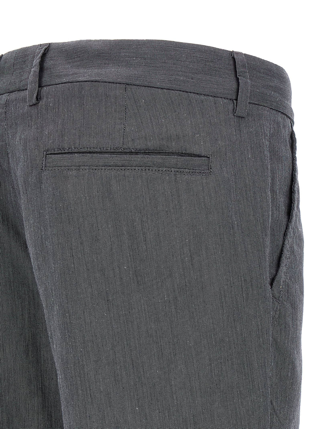 Hugo Boss Blue Cotton Casual Pants