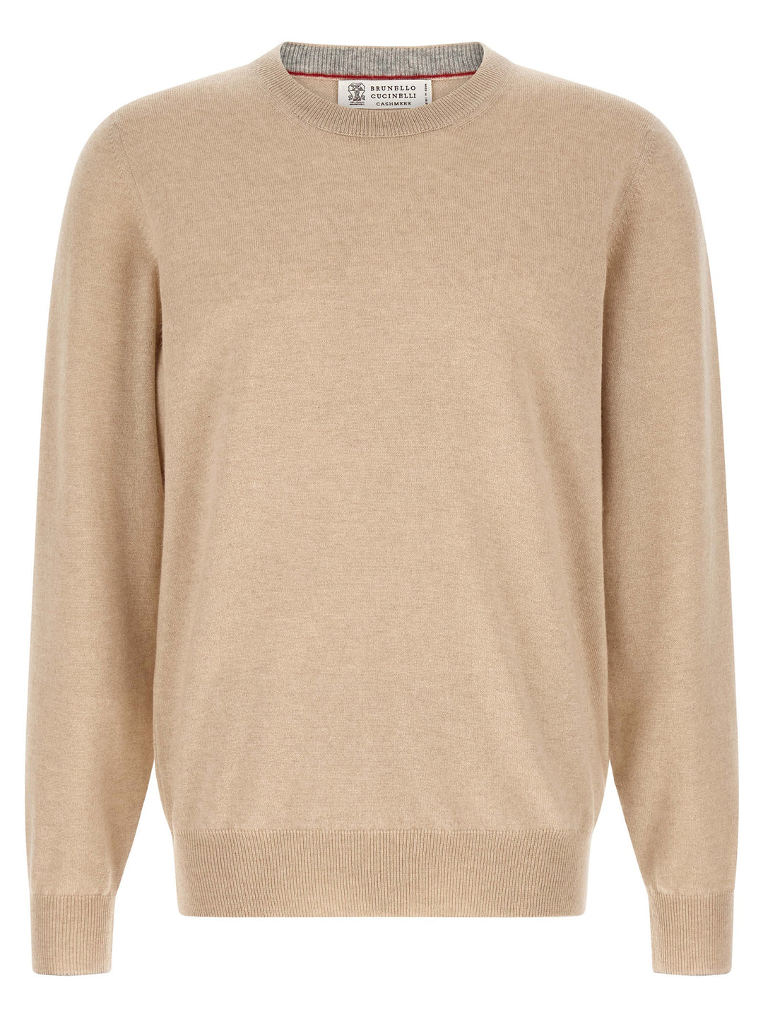 Brunello Cucinelli Beige Cashmere Cardigan