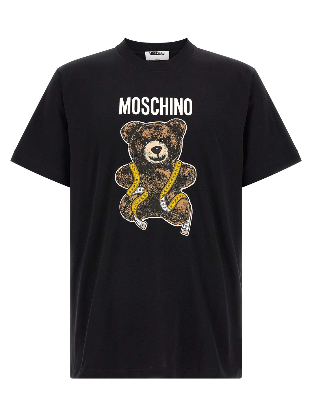 Moschino Black Cotton T-Shirt