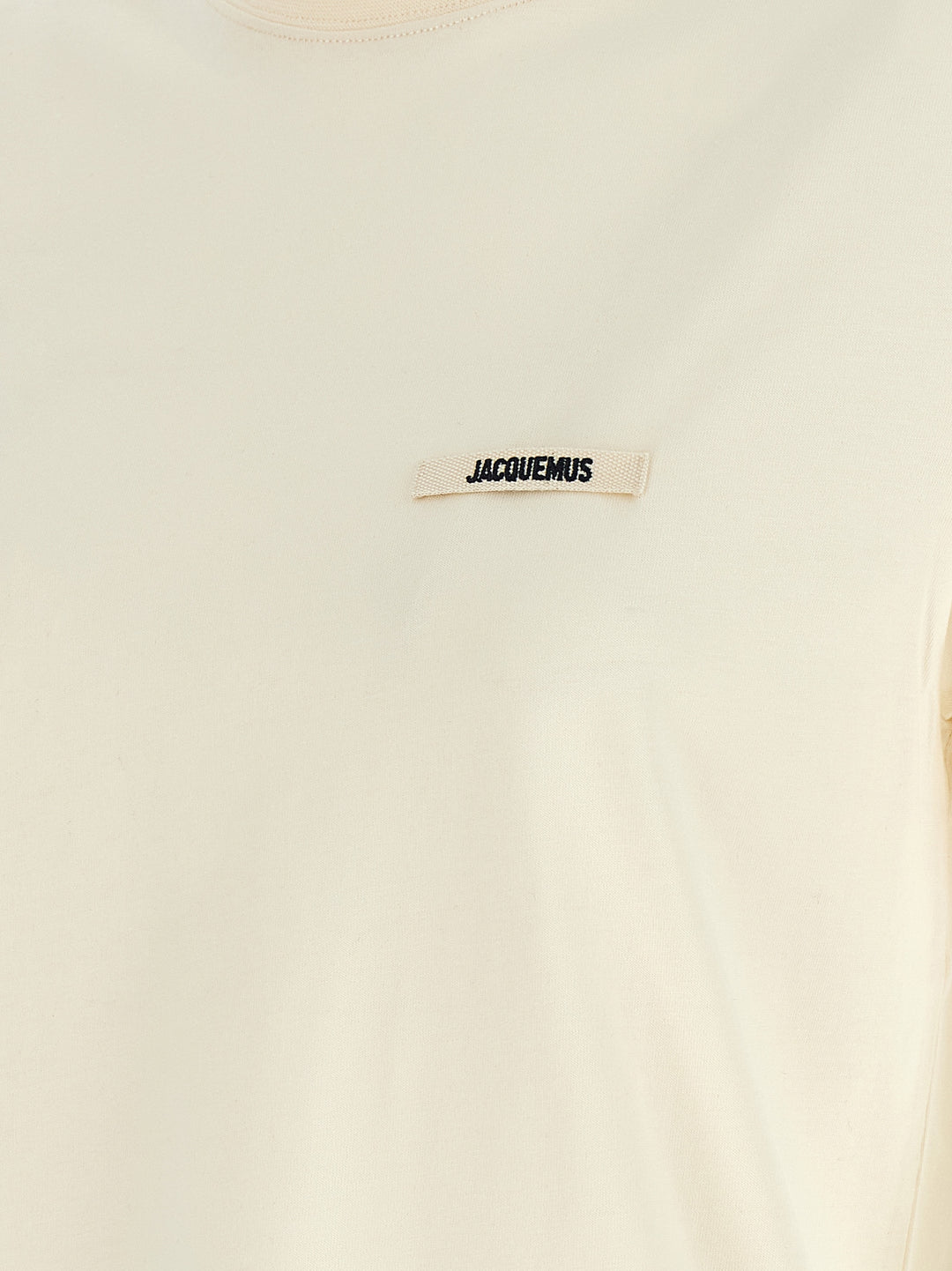 Jacquemus Beige Cotton T-Shirt