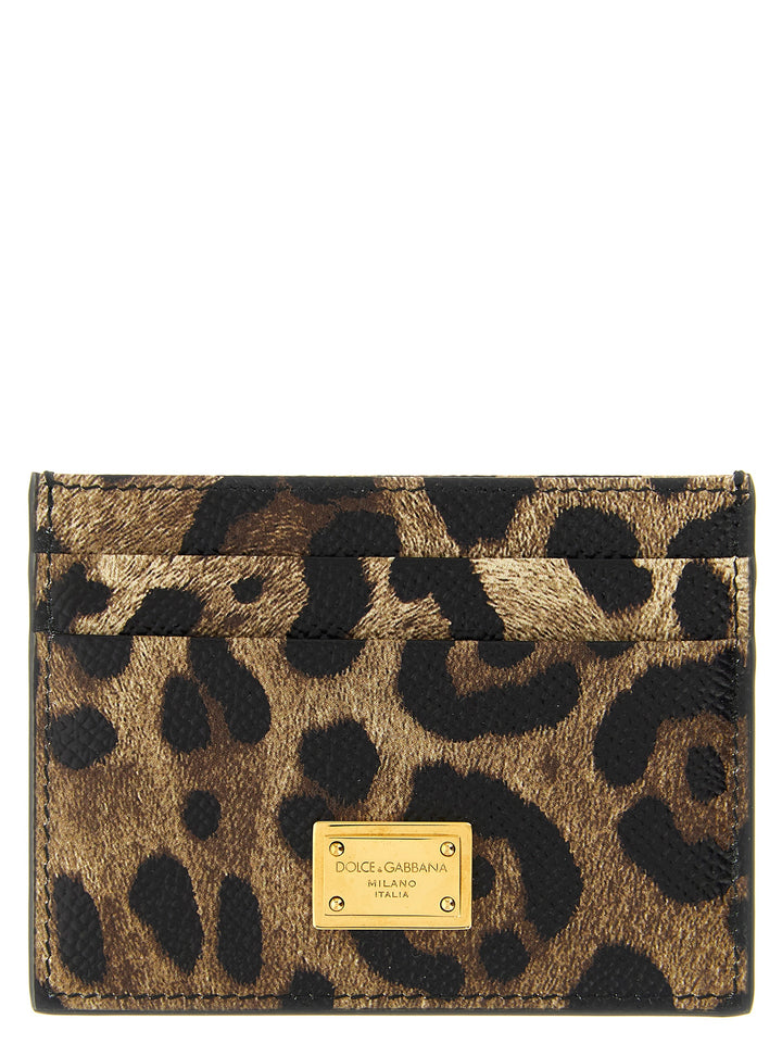 Dolce &amp; Gabbana Multicolor Calfskin Cardholder