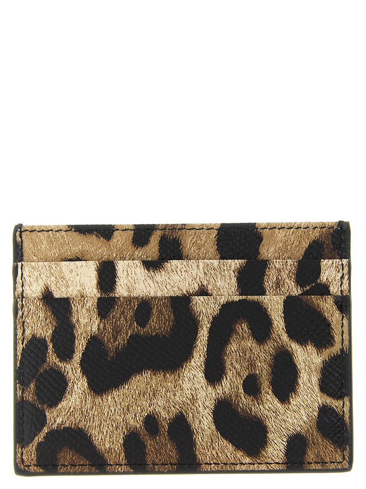 Dolce &amp; Gabbana Multicolor Calfskin Cardholder
