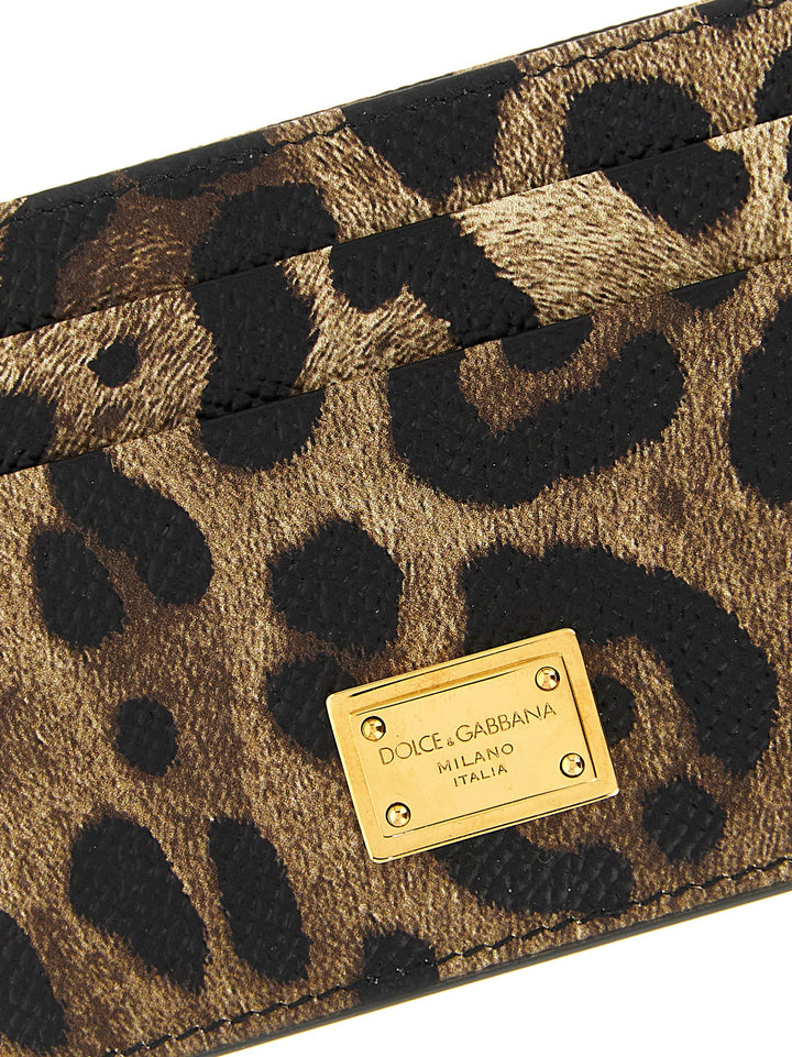 Dolce &amp; Gabbana Multicolor Calfskin Cardholder