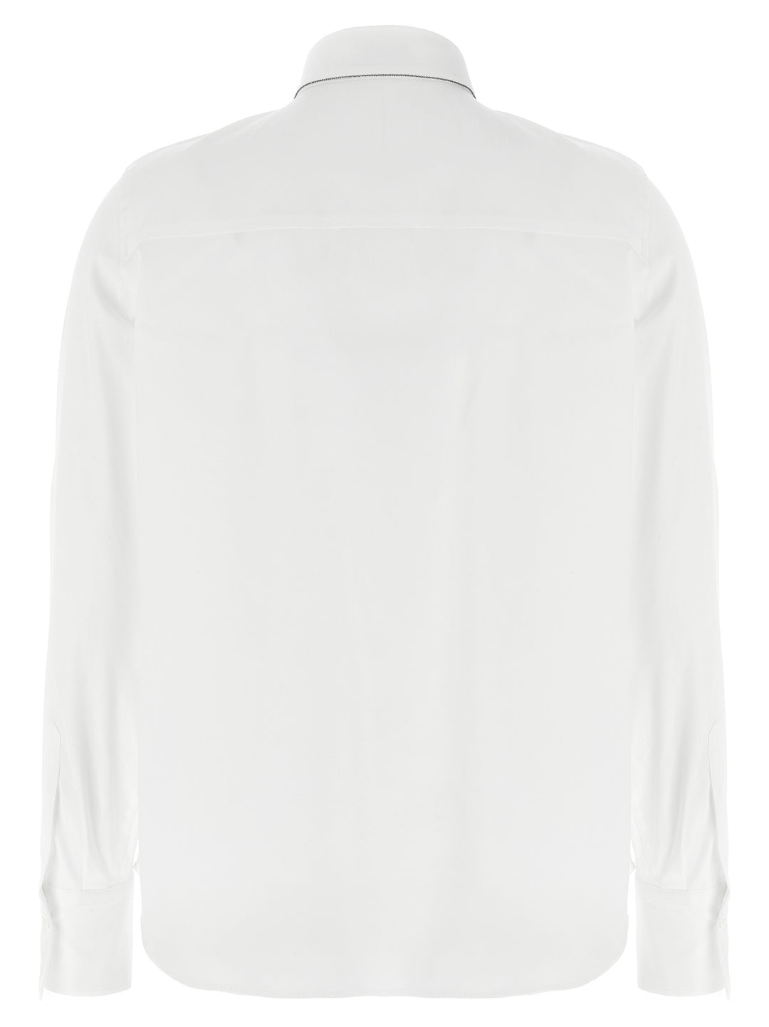 Brunello Cucinelli White Cotton Blouse