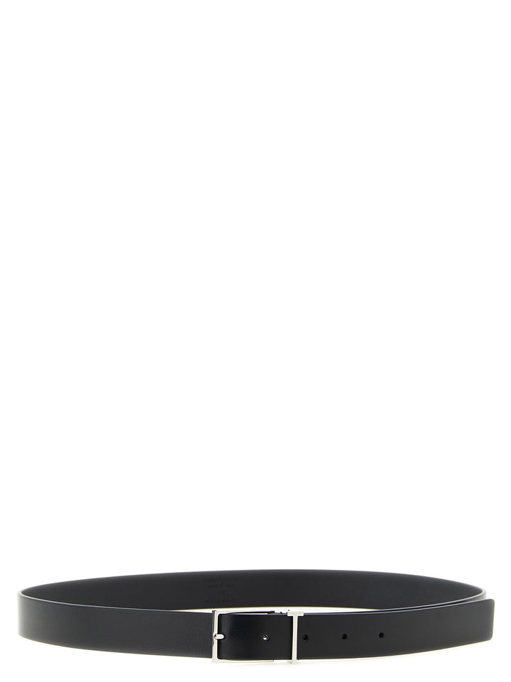 Tom Ford Black Calfskin Thin Belt