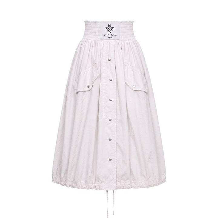 Mr&amp;Mrs Italy White Polyamide Women Skirt
