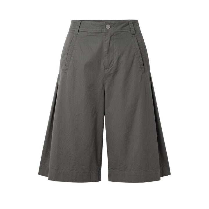 Mr&amp;Mrs Italy Grey Cotton Women Shorts