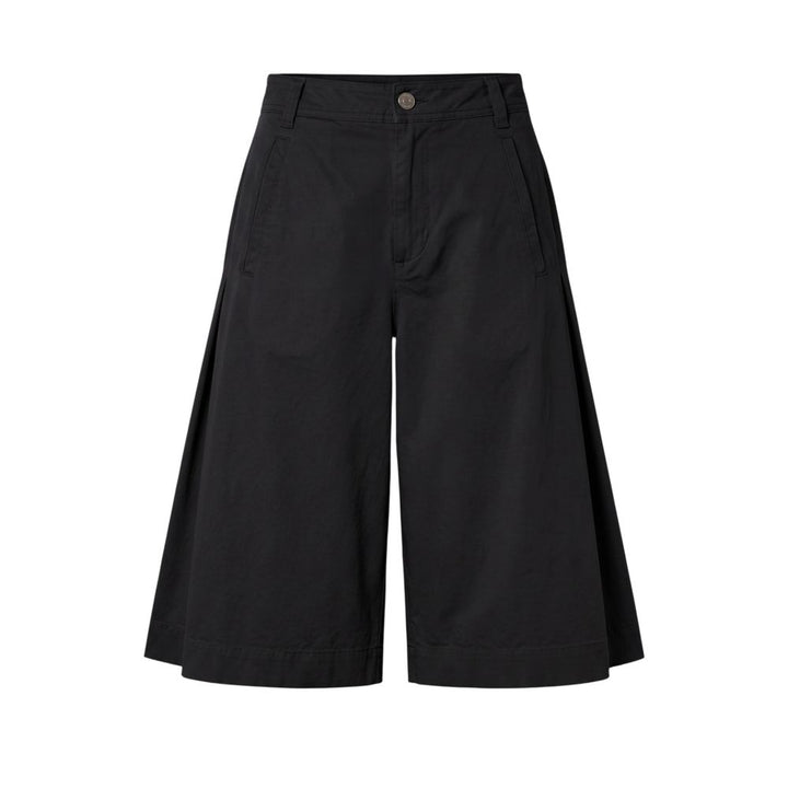 Mr&amp;Mrs Italy Black Cotton Women Shorts