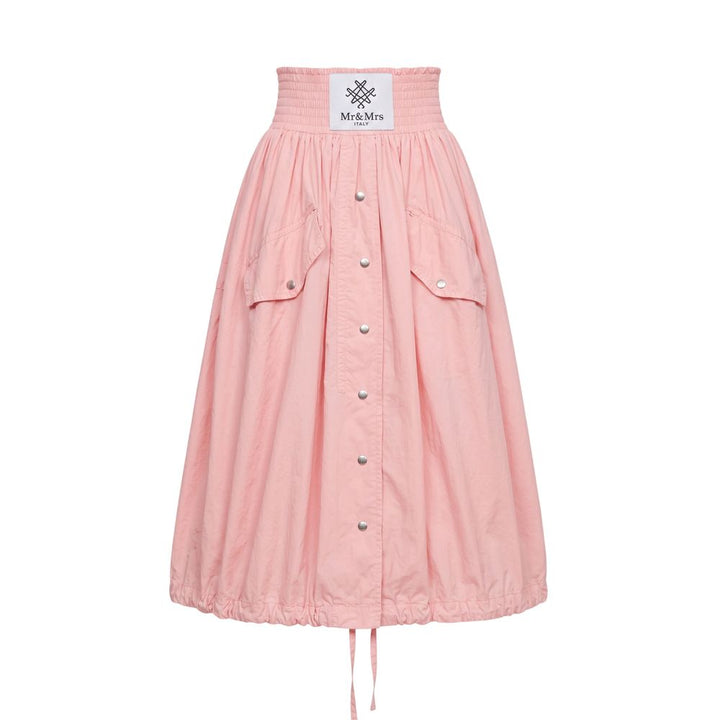 Mr&amp;Mrs Italy Pink Polyester Women Skirt