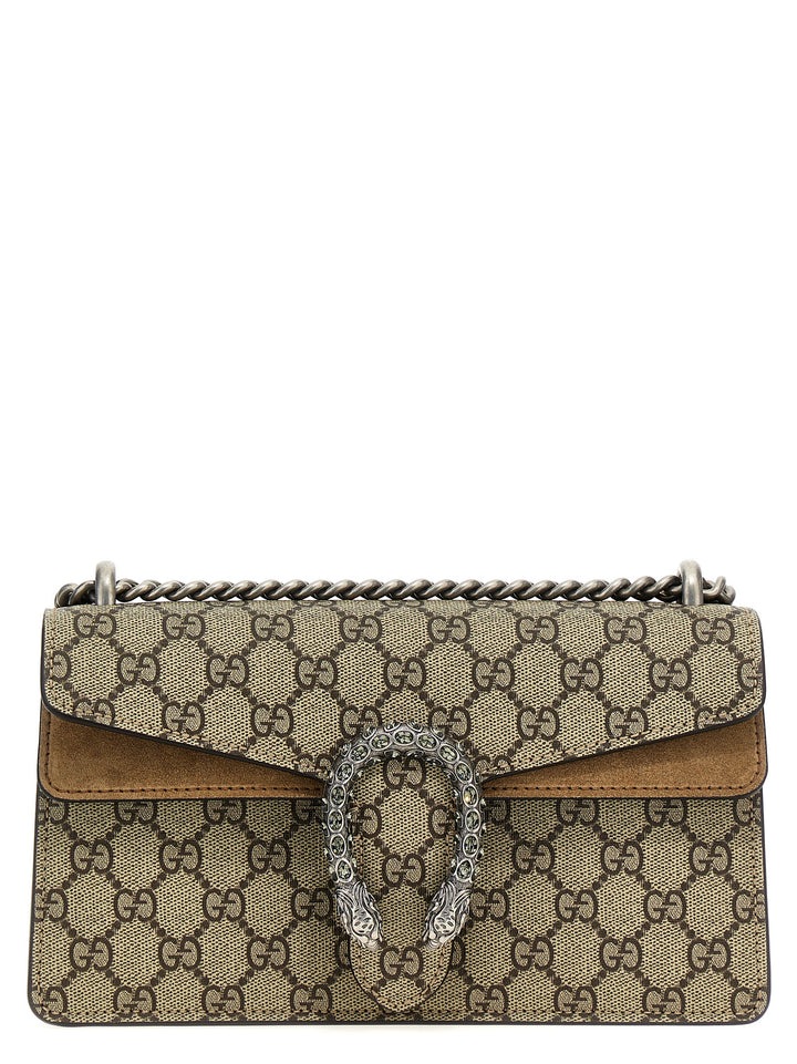 Gucci Beige Calfskin Shoulder Bag