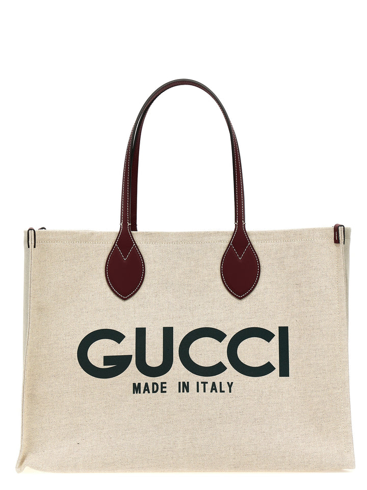 Gucci Beige Polyethylene Tote Bag