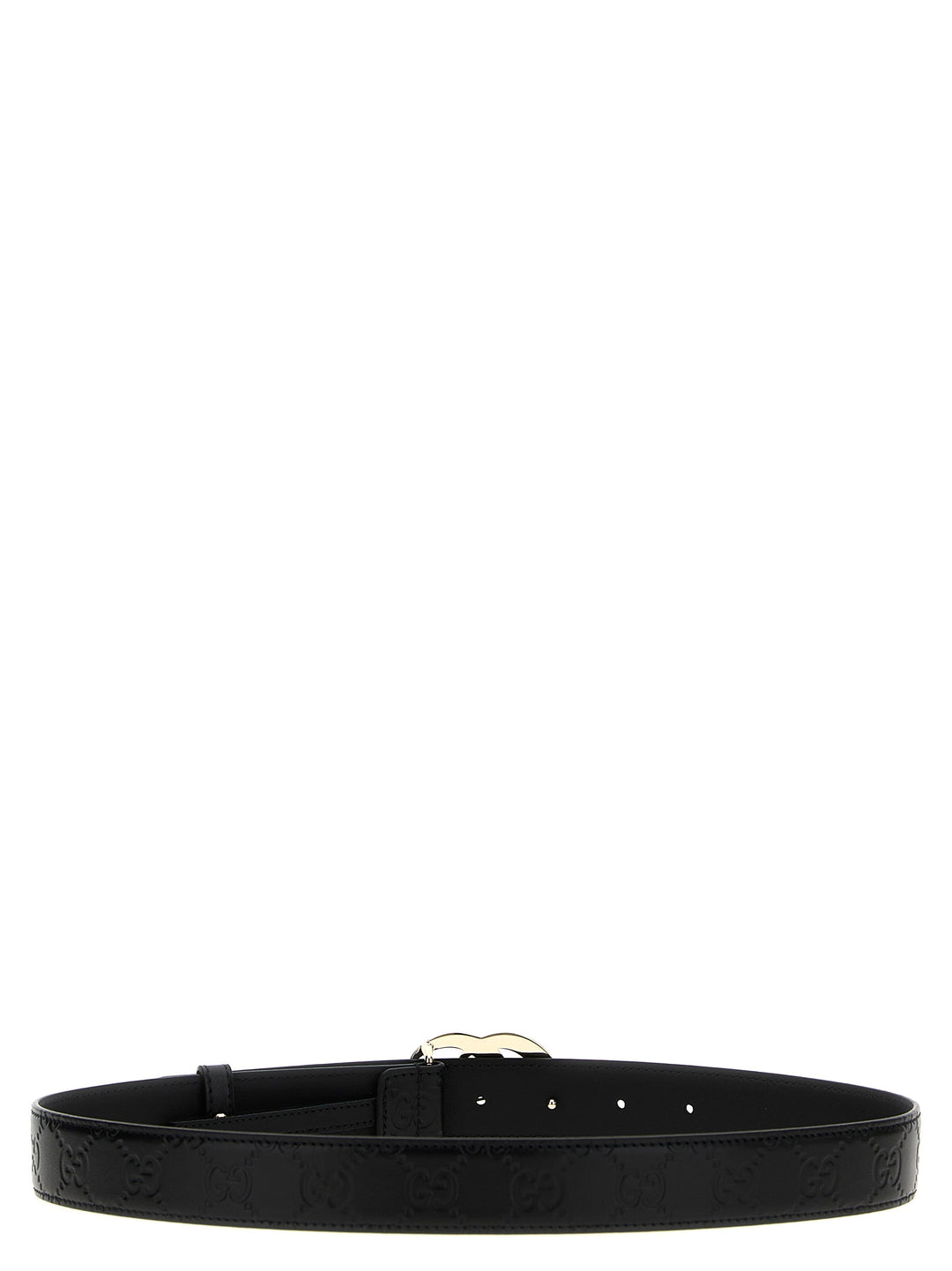 Gucci Black Calfskin Regular Belt