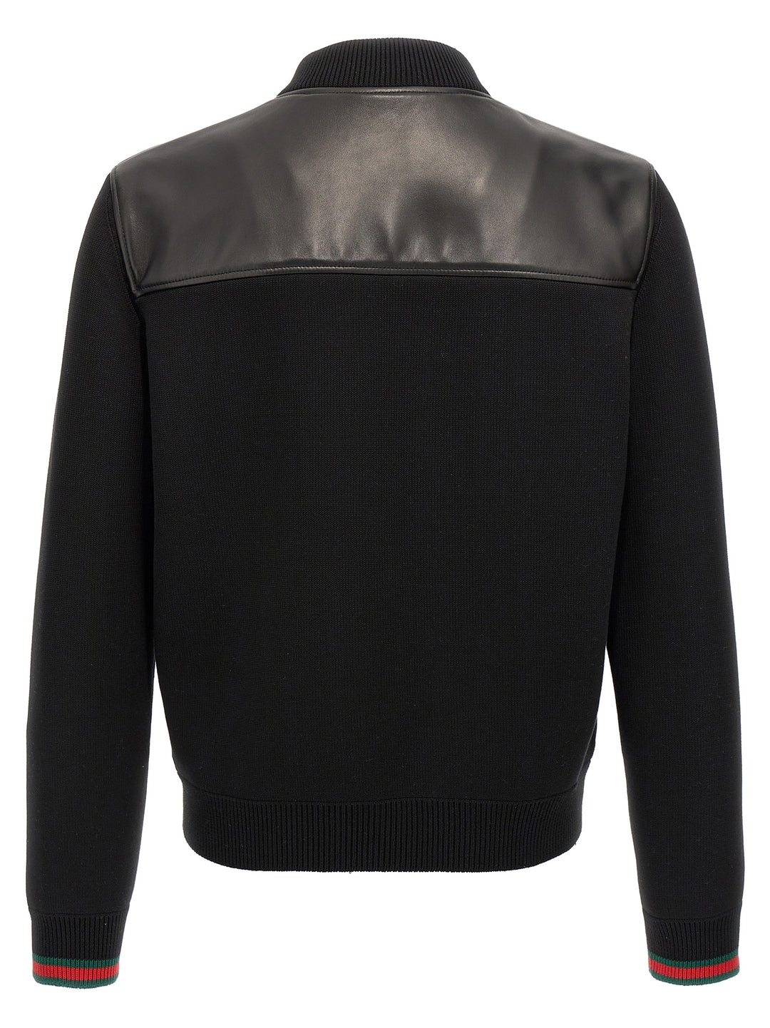 Gucci Black Lamb Leather Leather Jacket
