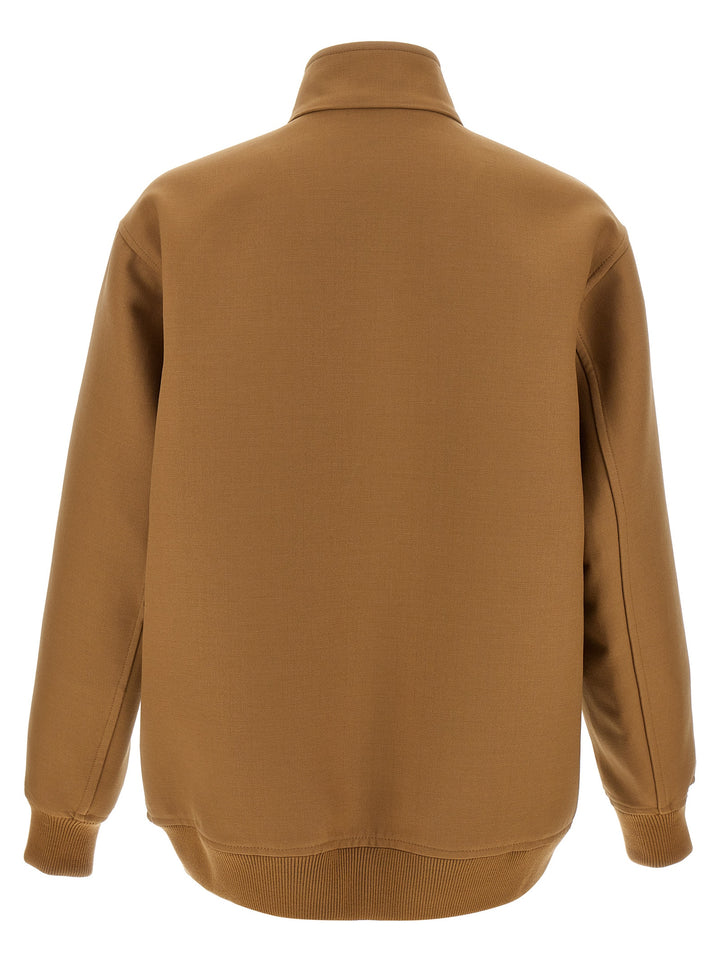 Gucci Brown Wool Full-Length Jacket