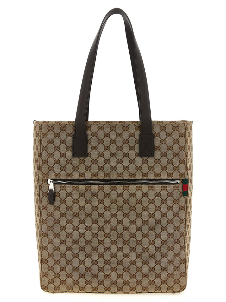Gucci Brown Polyester Shoulder Bag