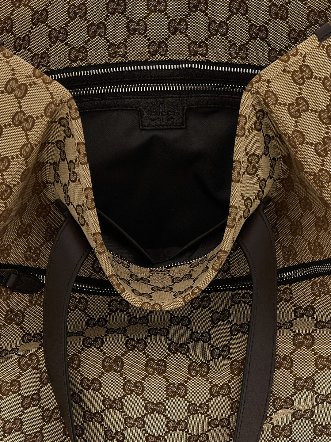Gucci Brown Polyester Shoulder Bag