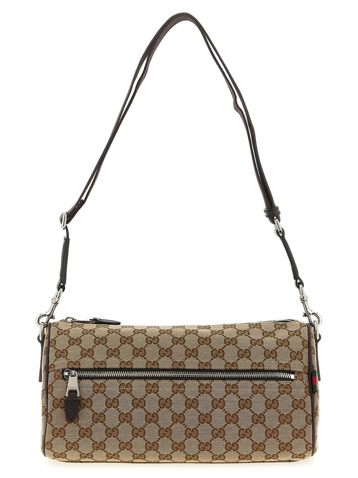 Gucci Beige Polyester Crossbody Bag
