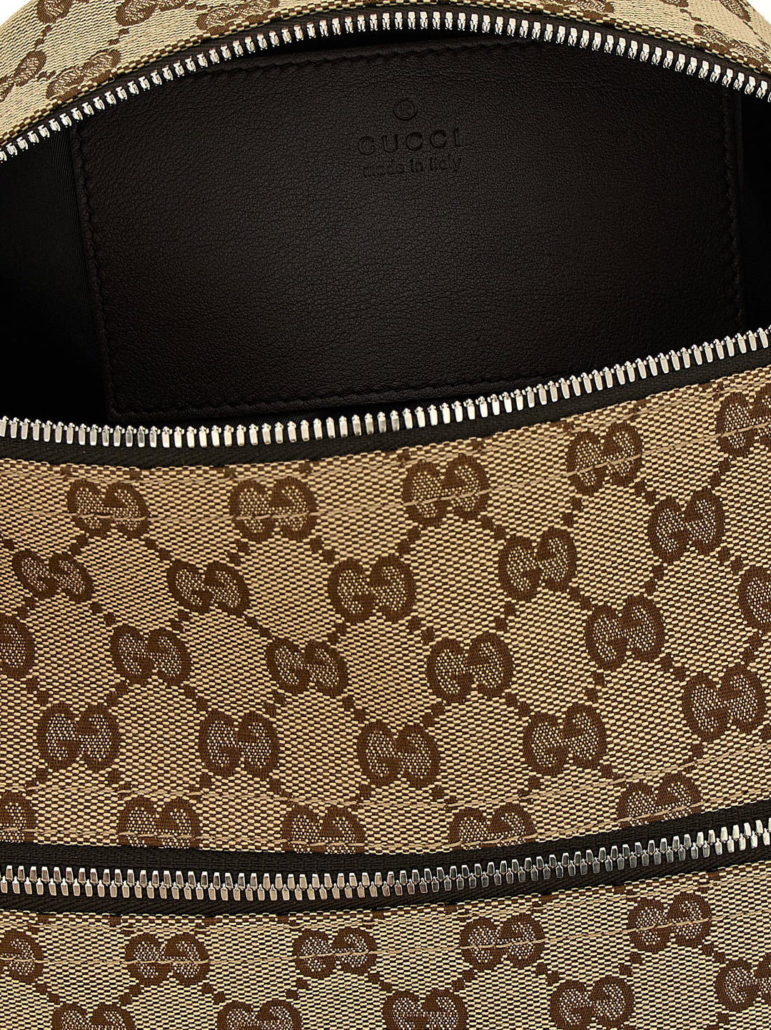 Gucci Beige Polyester Crossbody Bag