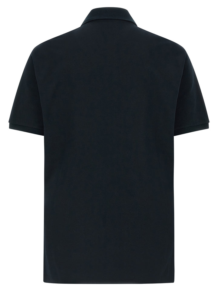 Gucci Blue Cotton Polo Shirt