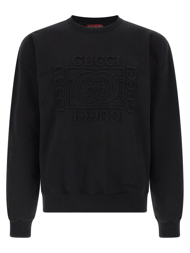 Gucci Black Cotton Sweatshirt