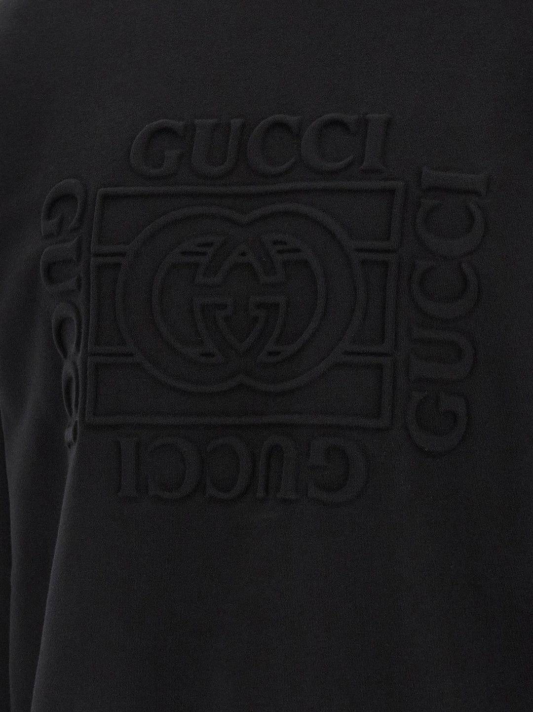Gucci Black Cotton Sweatshirt
