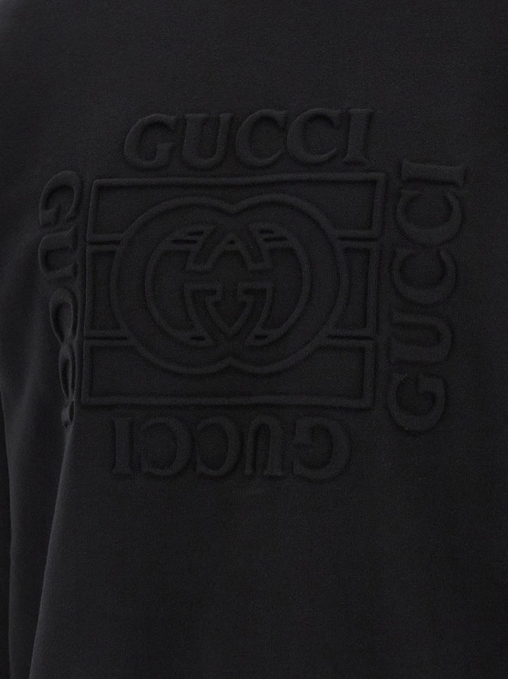 Gucci Black Cotton Sweatshirt