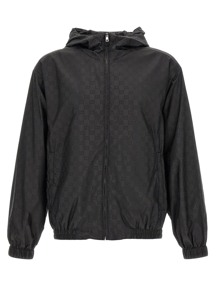 Gucci Black Polyamide Shell Jacket