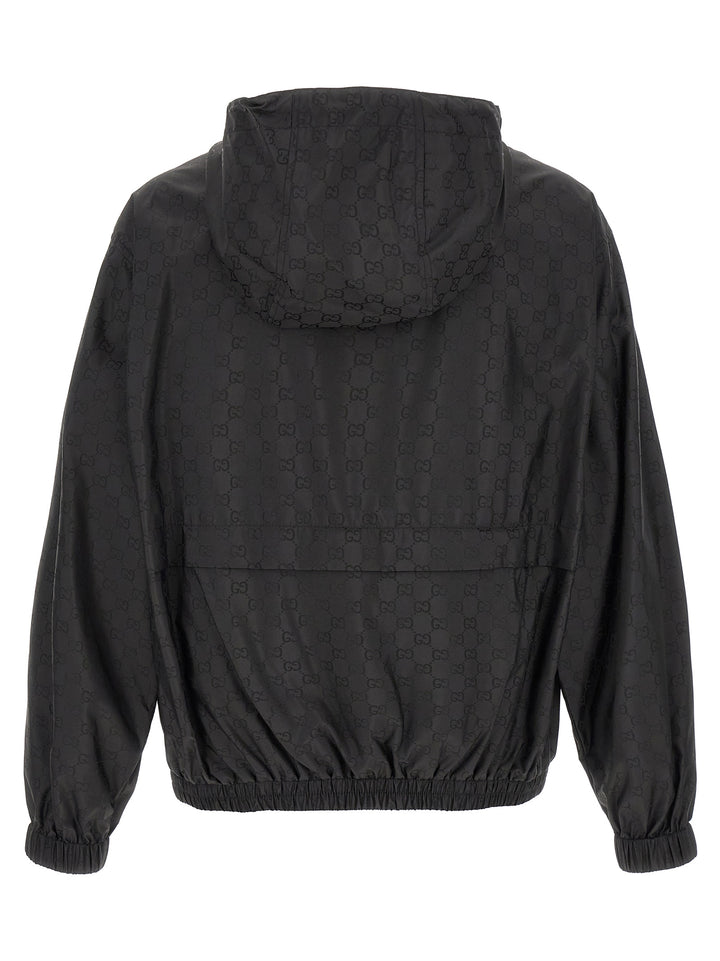 Gucci Black Polyamide Shell Jacket