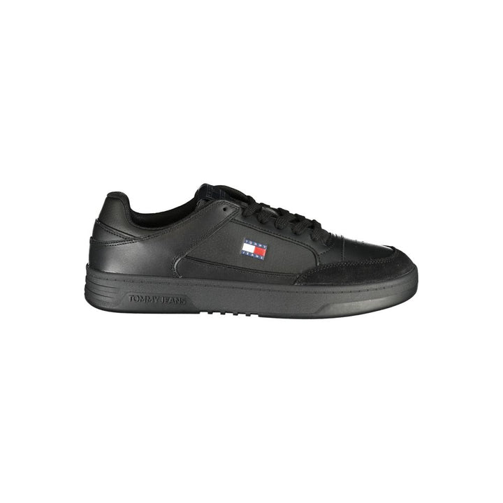 Tommy Hilfiger Black Polyurethane Men&
