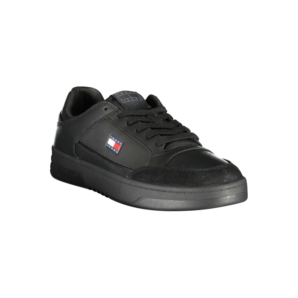 Tommy Hilfiger Black Polyurethane Men&