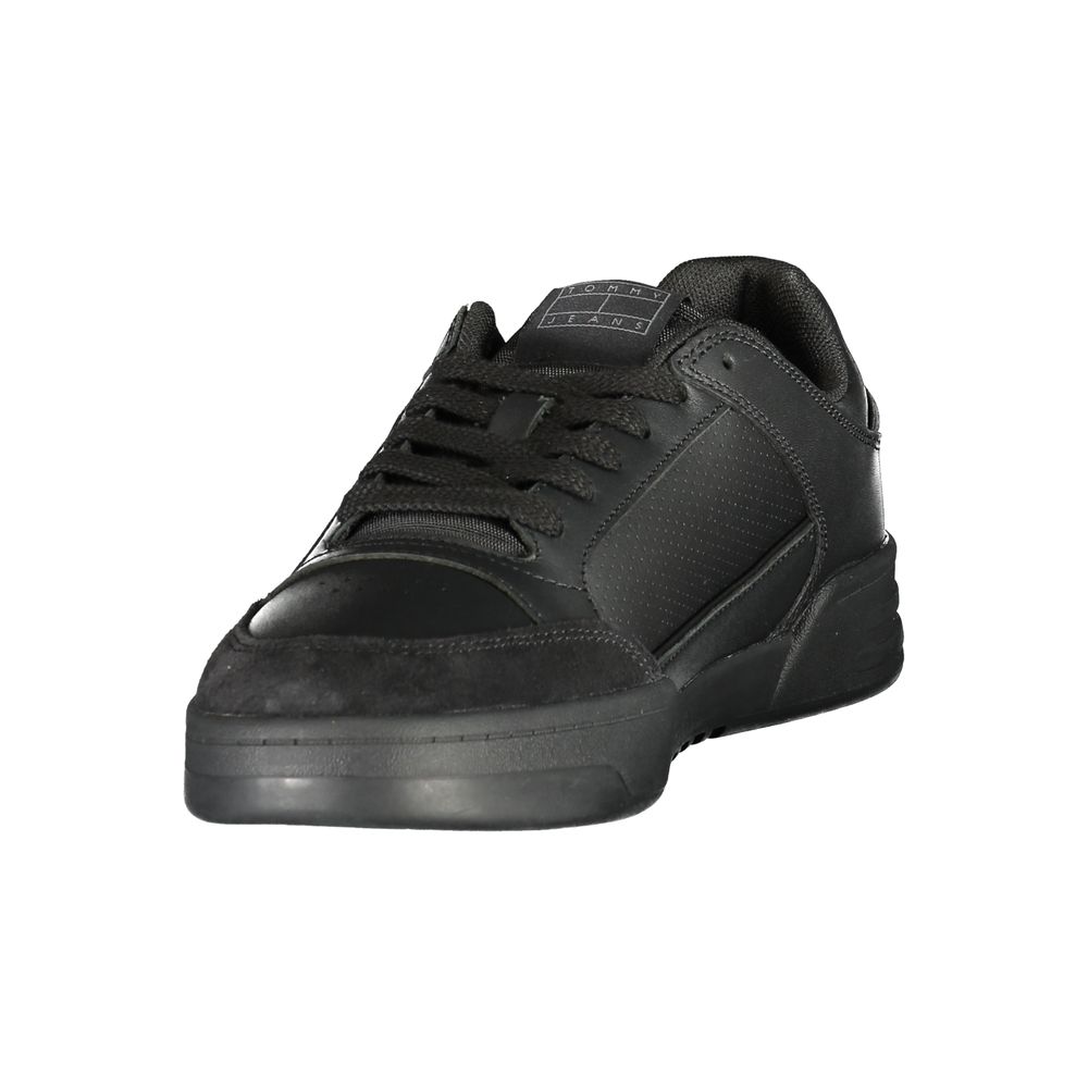 Tommy Hilfiger Black Polyurethane Men&