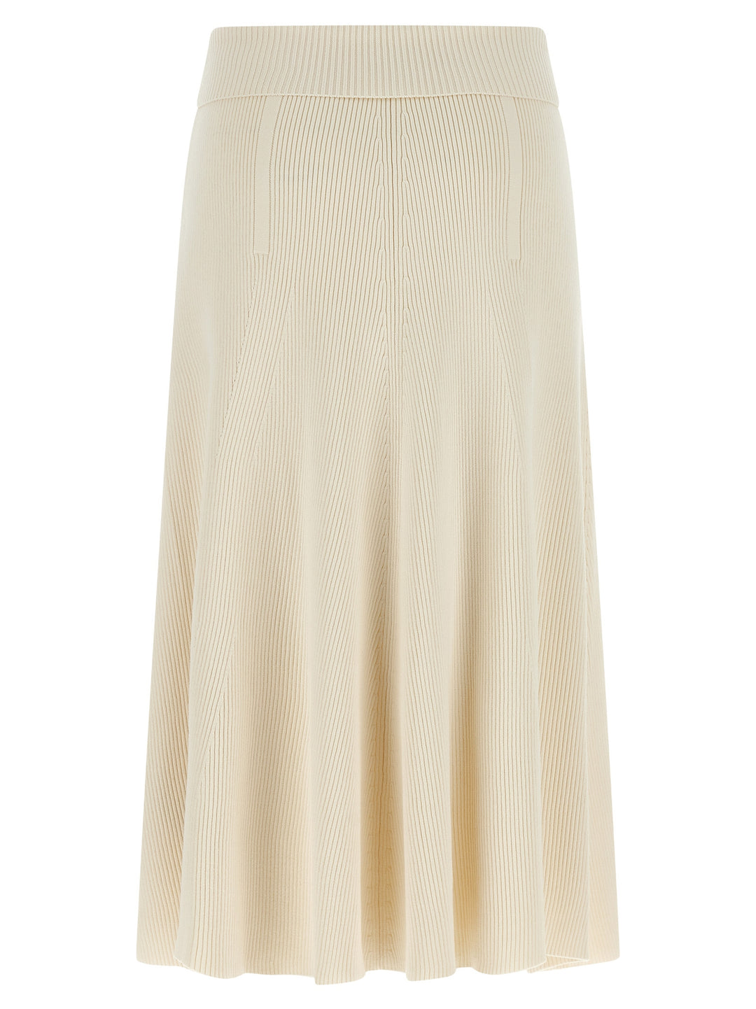 Zimmermann Beige Viscose Midi Skirt