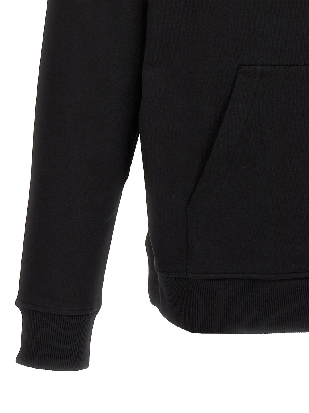 Balmain Black Cotton Sweatshirt
