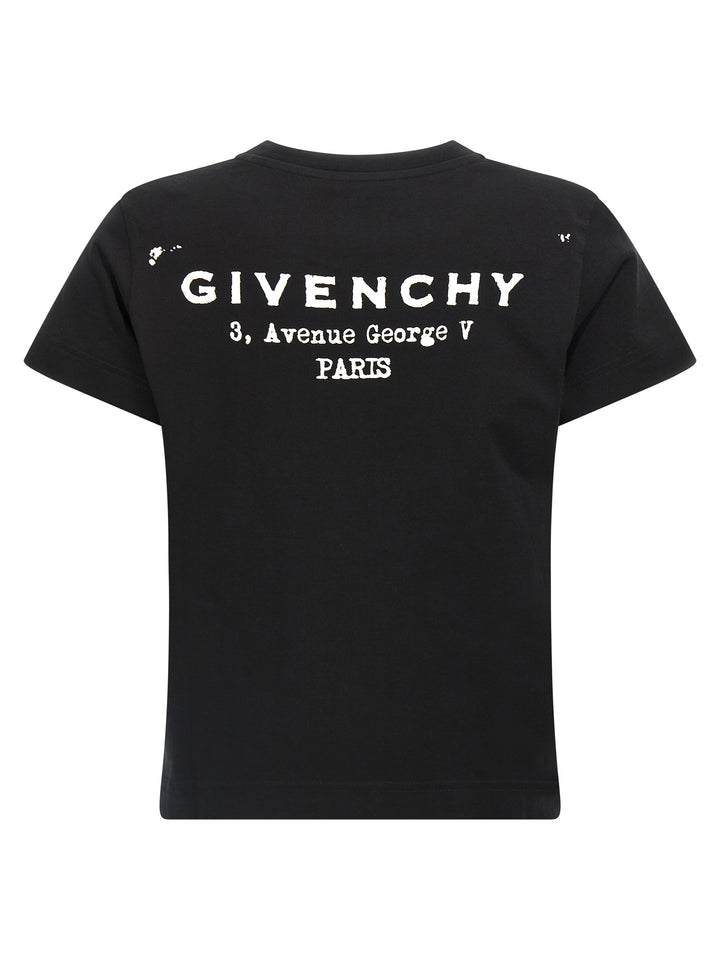 Givenchy Bicolor Cotton T-Shirt