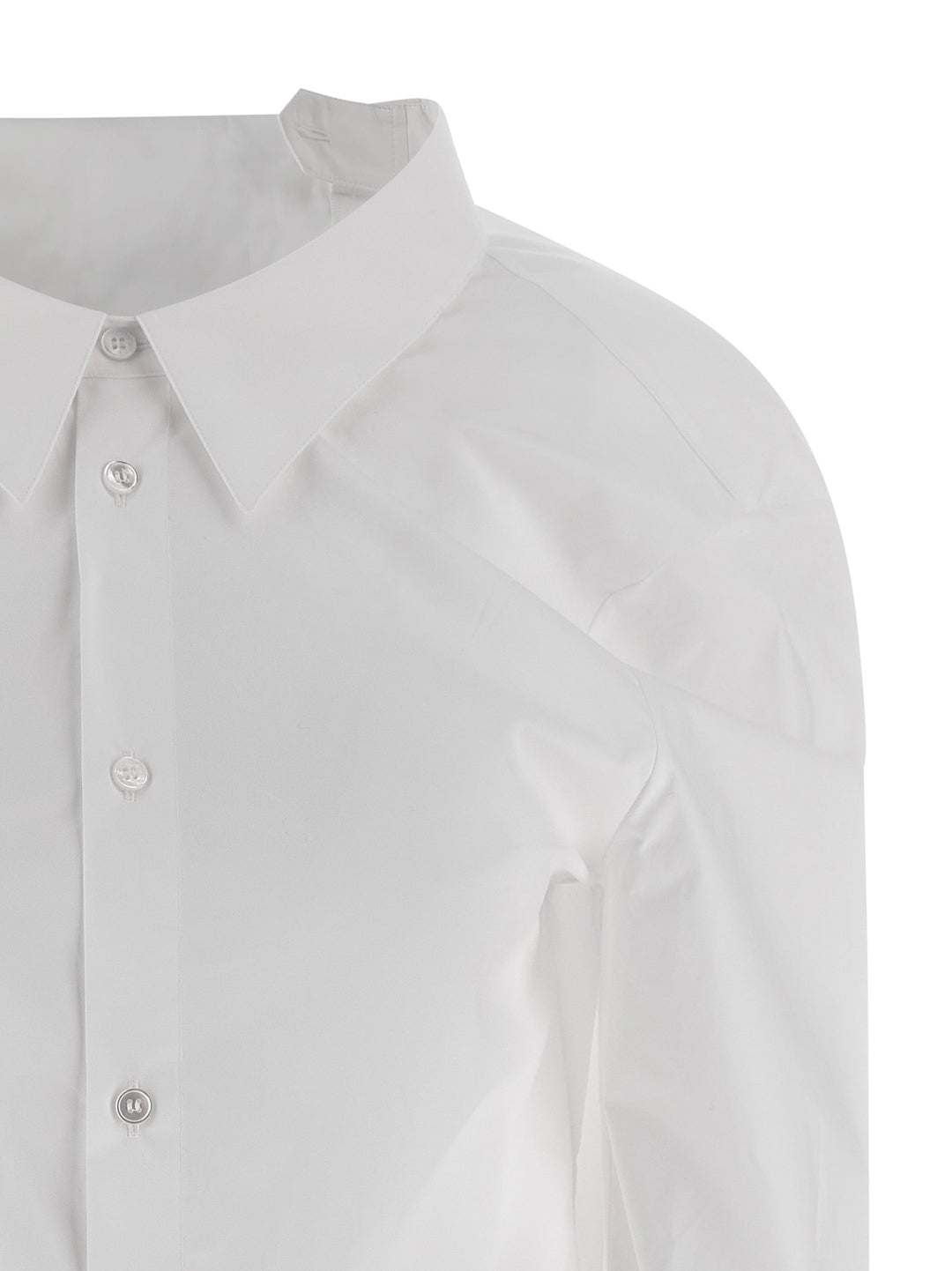 MM6 Maison Margiela White Cotton Blouse