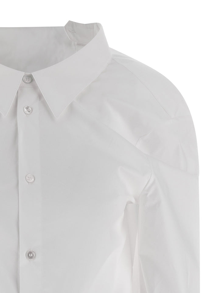MM6 Maison Margiela White Cotton Blouse