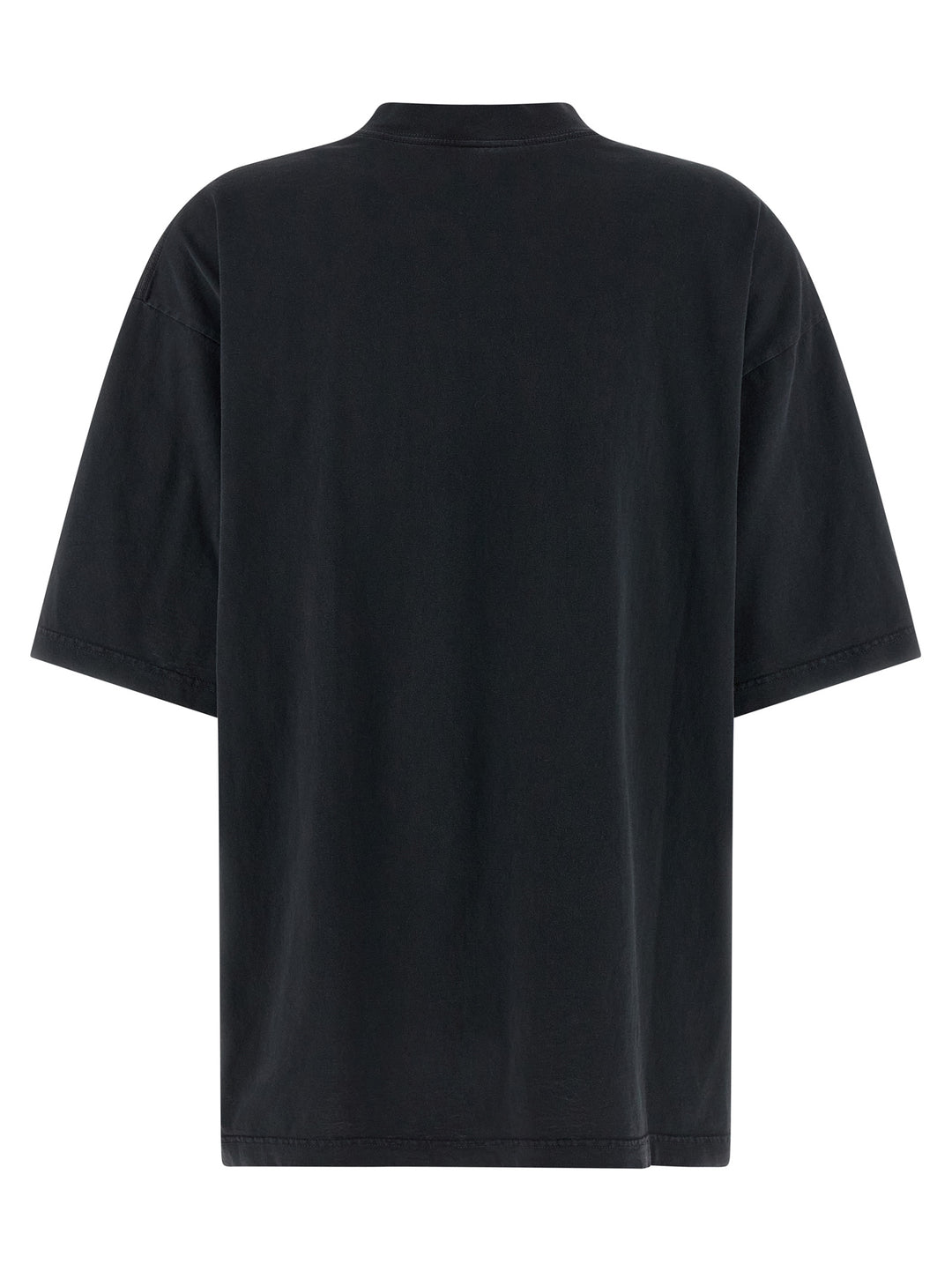 Balenciaga Black Cotton T-Shirt