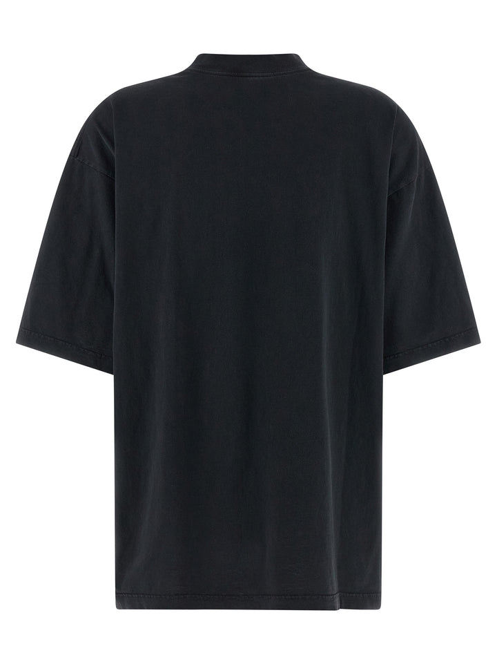 Balenciaga Black Cotton T-Shirt