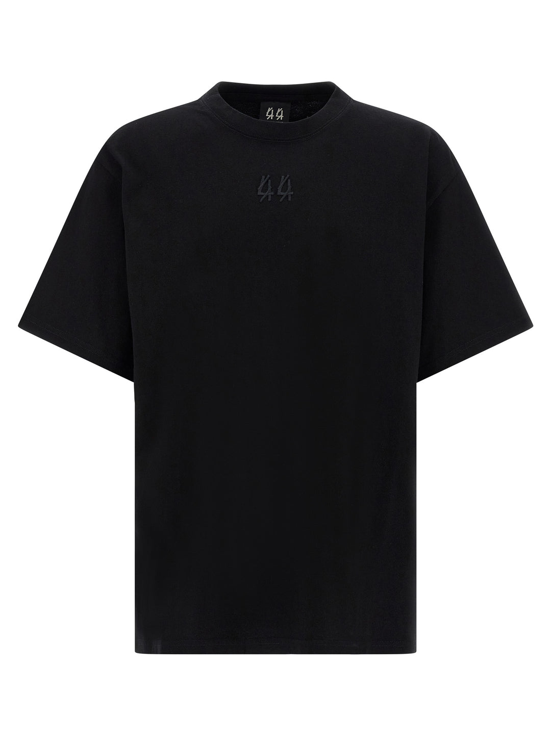 44 Label Group Black Cotton T-Shirt