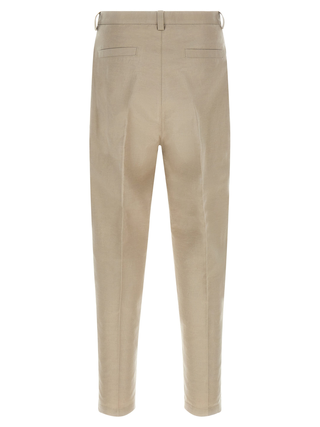 Brunello Cucinelli Brown Cotton Casual Pants