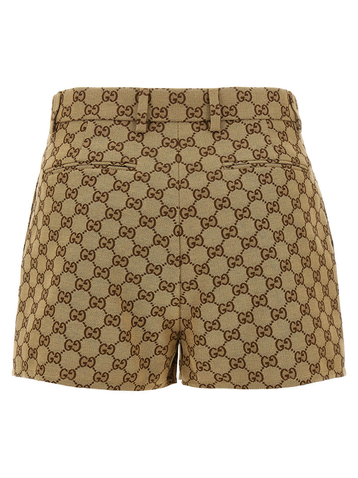 Gucci Beige Cotton Bermuda Shorts