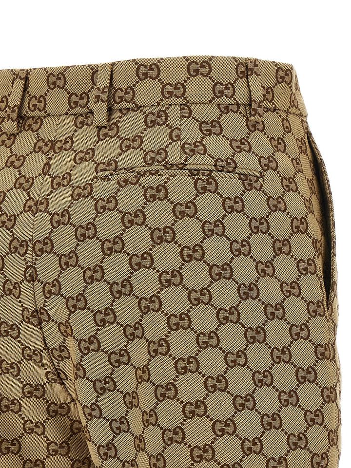 Gucci Beige Cotton Bermuda Shorts