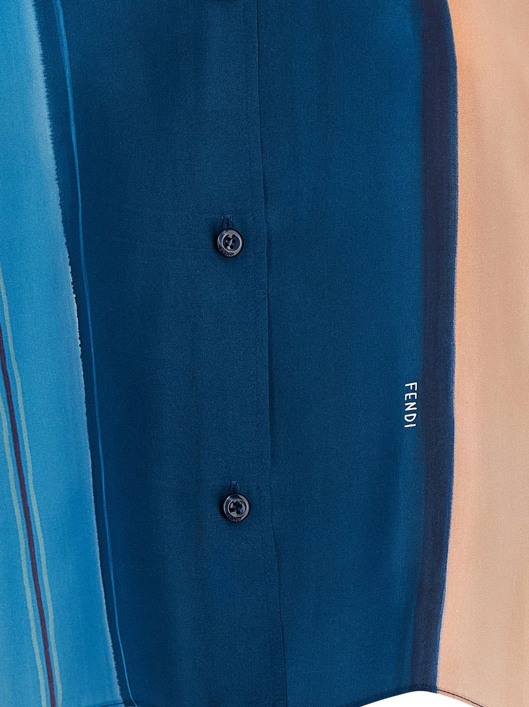 Fendi Multicolor Silk Blouse