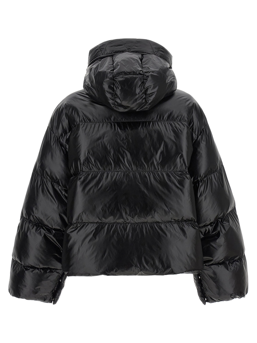 PINKO Black Polyamide Shell Jacket