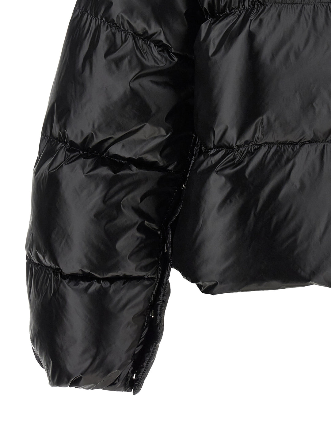 PINKO Black Polyamide Shell Jacket