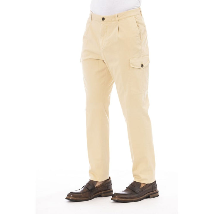 Peserico Beige Cotton Men&