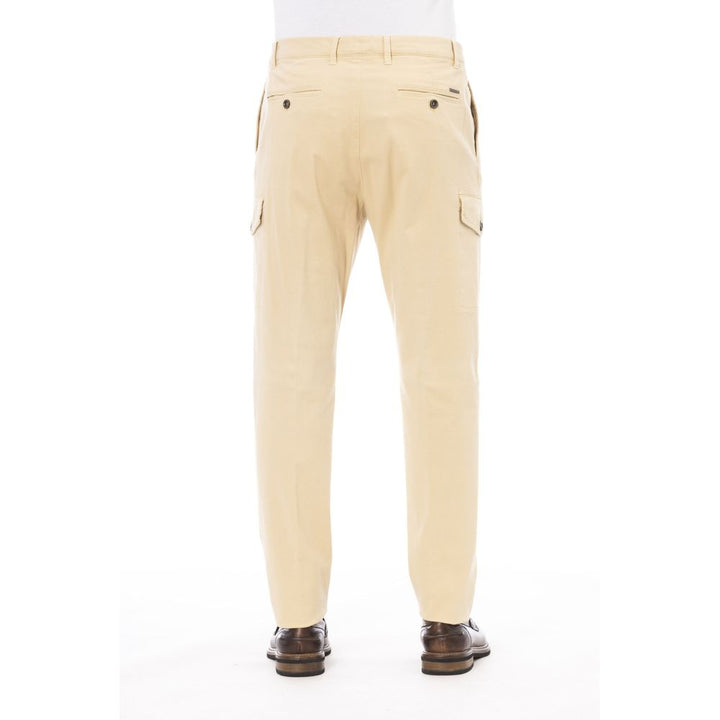 Peserico Beige Cotton Men&